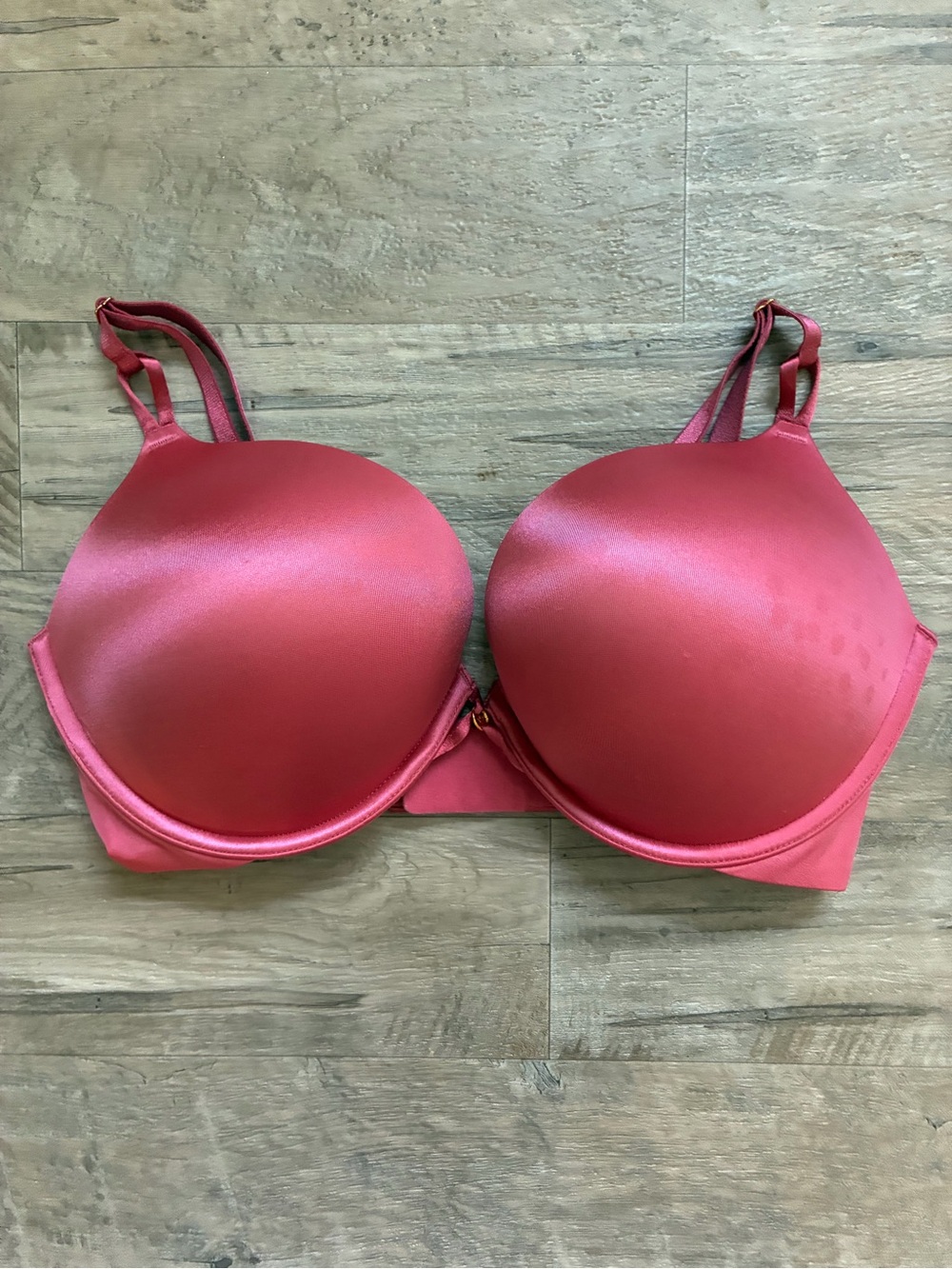 Victoria Secret Add 2 Cups Satin Bombshell Plunge Bra